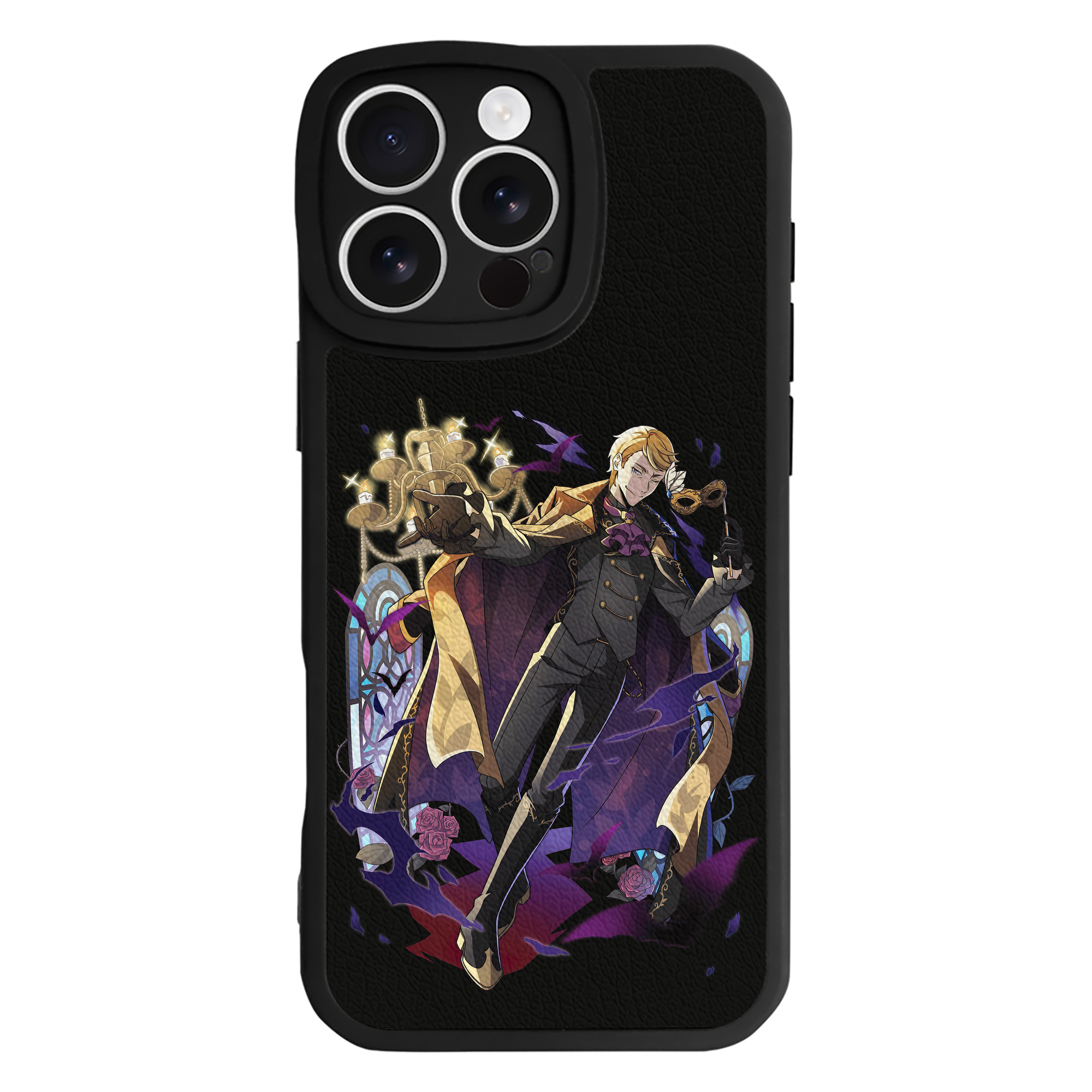 （画像用） 文豪ストレイドッグス Bungo Stray Dogs 【iPhone 16シリーズ対応】シリコンスマホケース（レザー調） 材質：シリコン